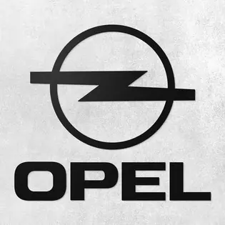 Logó a falra - Opel Gyors kiszállítás