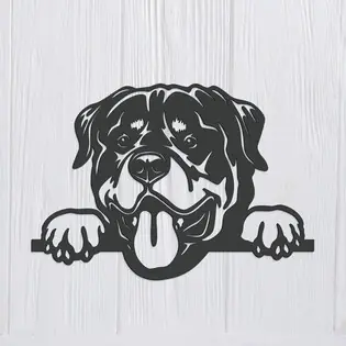 3D fa kép - Rottweiler Olcsó