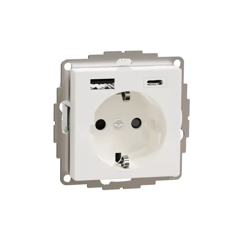Legjobb ár MERTEN 2P+F ALJZAT USB A+C POLÁR FH