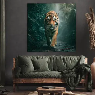 Akciós ár Kép - Tigris a dzsungelben