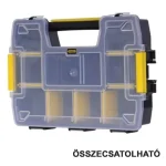 Korlátozott ajánlat STANLEY STST170720 SZORTIMENTER 290*210*63mm 8 RÉSZES CSAVARTÁROLÓ