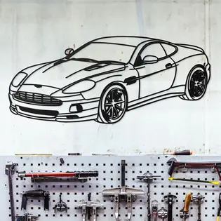 Kedvezmény Autó a falra - Aston Martin V12 Vanquish
