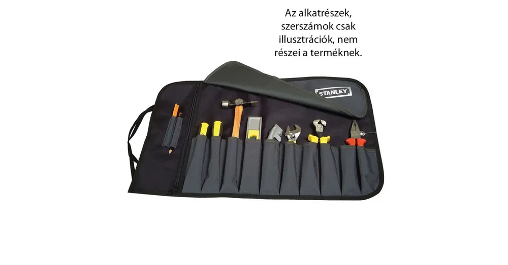 STANLEY 193601 SZERSZÁMTARTÓ SZÖVET 12ZSEBES (64,5*38,5cm)SZERSZÁMOK NÉLKÜL Szuper akció
