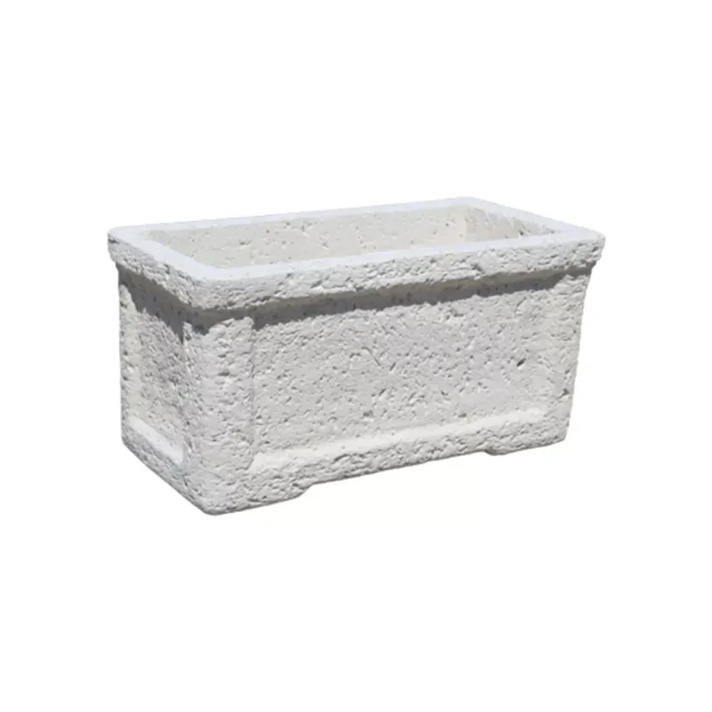 Népszerű Jován RómaVirágláda Fehér(45cm)