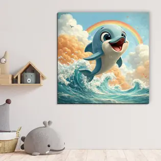 Kép a gyerekszobába - Delfin Árcsökkenés