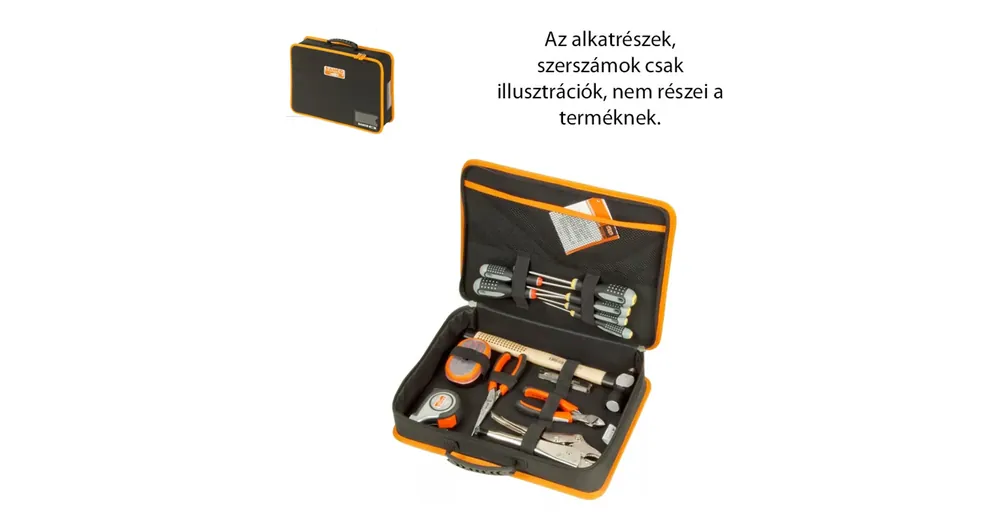 Akciós ár BAHCO 4750FB5C SZERSZÁMTÁSKA SZÖVET 38,5*28,5*8cm