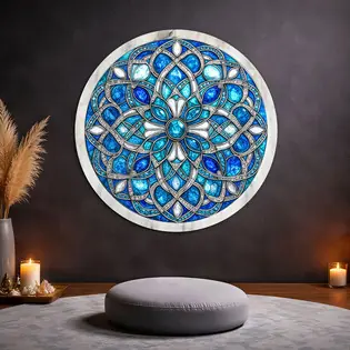 Fából készült mandala kép - Cirkón Bestseller