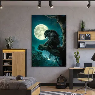 Sci-fi falikép - Ragadozó Akciós ár