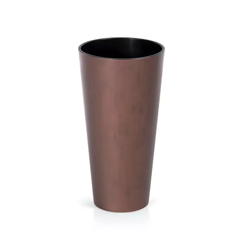 Expressz szállítás Tubus Slim réz színű kaspó 20 cm átmérőjű (DTUS200C)