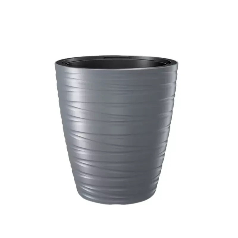 Azonnal elérhető Kaspó kerek MAZE/ szürke ( DBMZ500/405U )