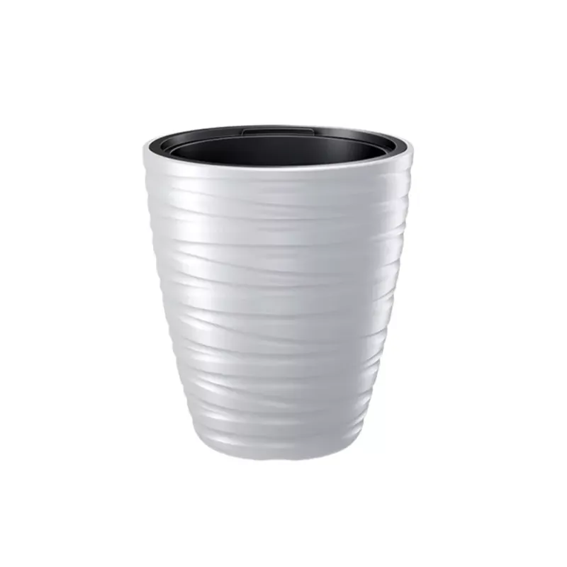 Utolsó esély Kaspó kerek MAZE/ fehér ( DBMZ500/S449 )