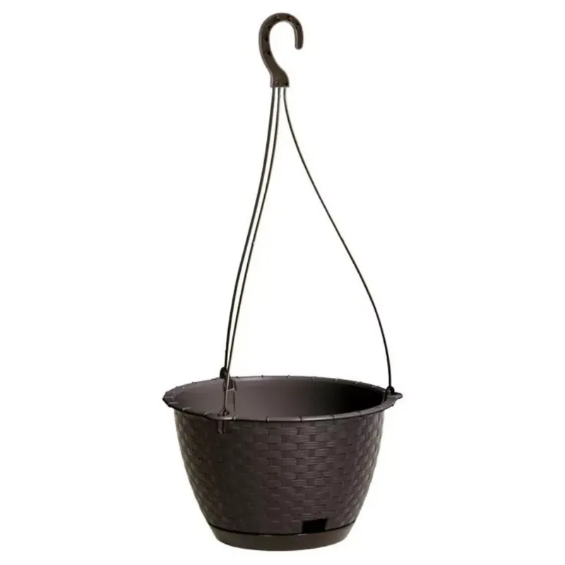 Ne maradj le Függő rattan kaspó, umber (DRLW215/440U)