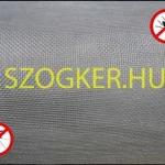 SZÚNYOGHÁLÓ 1.2M SZÖVÖTT SZÜRKE 1*1mm/0.2mm MAGYAR UTOLSÓ MÉTEREK Ne maradj le