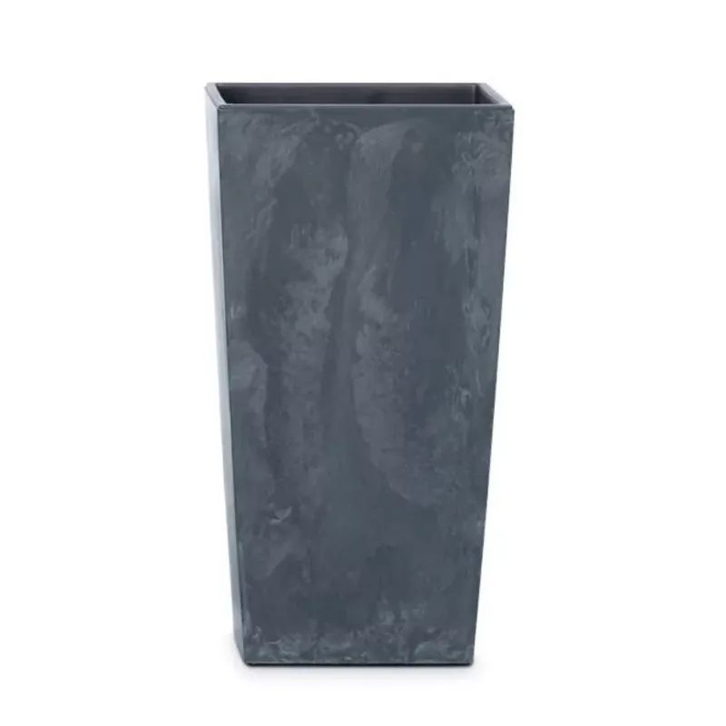 Vedd meg online Kaspó 61cm Magas Beton Effect/ Antracit(S433)