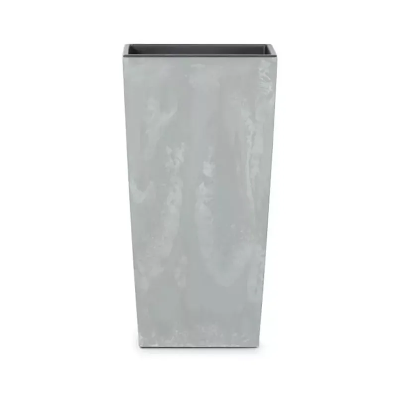 Gyors kiszállítás Kaspó 75cm Magas Beton Effect/ szürke/DURS400E/422U