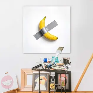 Nézd meg most Modern pop-art kép - Banana Art