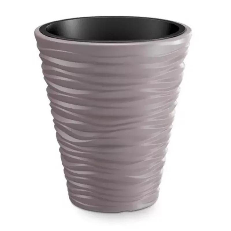 Alacsony ár Kaspó Vízsz.Hullámos SAND/mocca/7529U