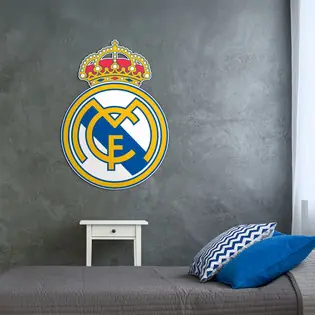 Fa logó fából a falra - FC Real Madrid Biztonságos fizetés