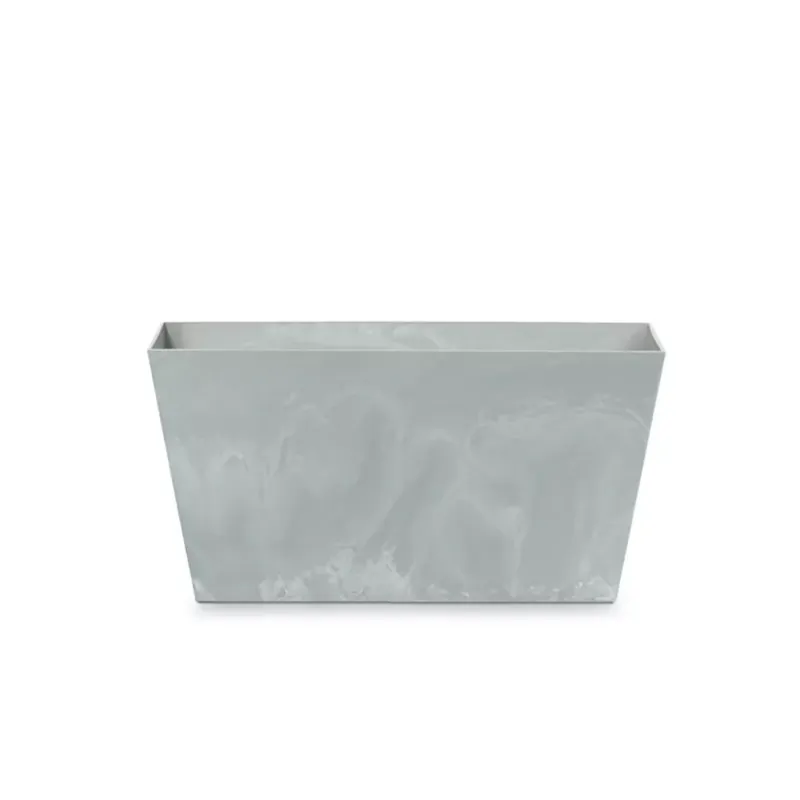 Végkiárusítás Beton hatású virágláda 40 cm, szürke (DTUC400E/422U)