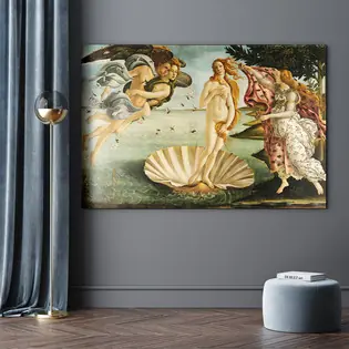 A kép reprodukciója - Botticelli - Vénusz születése Azonnal elérhető