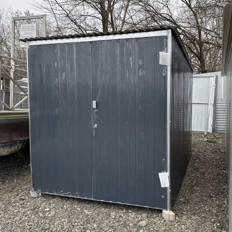 Azonnal elérhető Kerti tároló lemez, antracit 2x3 m