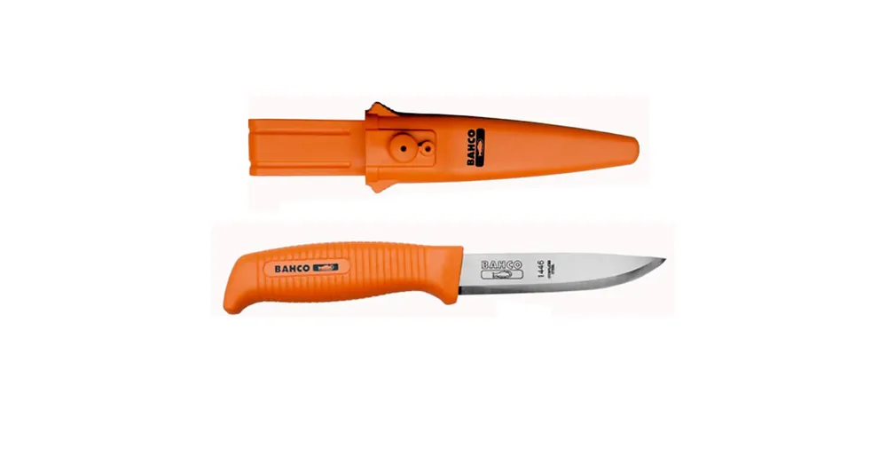 BAHCO 1446 VADÁSZKÉS PROFI 23cm NAR.TOK UNIVERZÁLIS MORA NARANCS Szuper akció