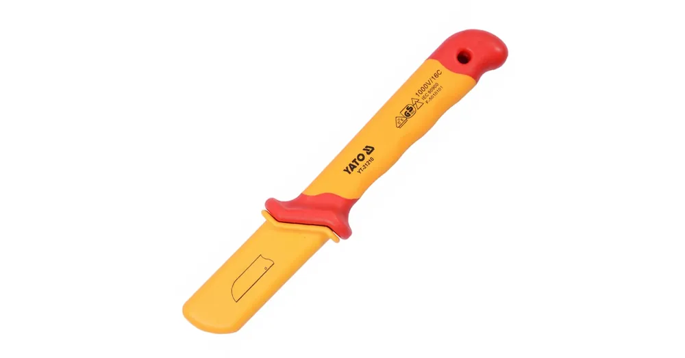 Azonnal elérhető YATO 21210 SZERELŐKÉS VDE 180mm 1000V SZIGETELT, TOKKAL, CrV