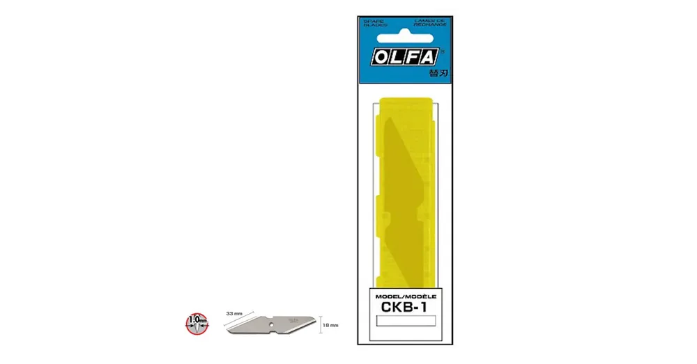 Gyors szállítás OLFA CKB-1 DEKORPENGE 18mm 02DB/CS.