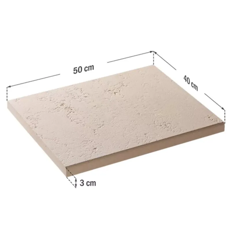 Újdonság Róma Classic kerítésfedlap, 50x40x3 cm (600537)