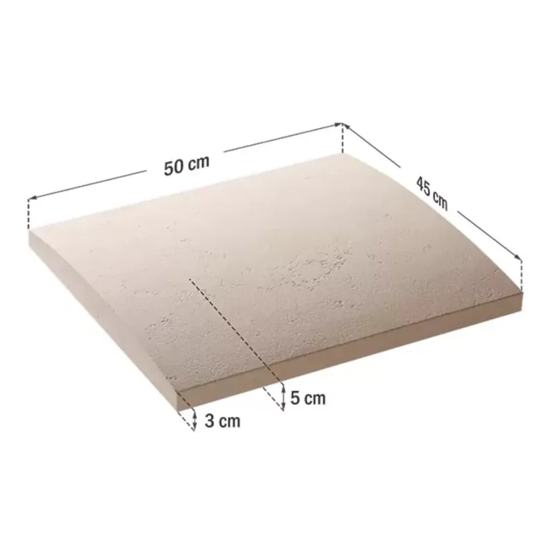 Róma Royal kerítésfedlap, 50x45x5 cm (600644) Azonnal elérhető