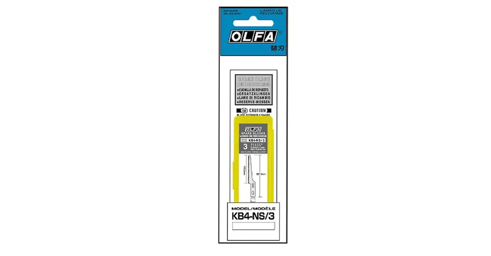 Biztonságos fizetés OLFA KB4-NS/3 DEKORPENGE FŰRÉSZ 43,5mm 03DB/CS.