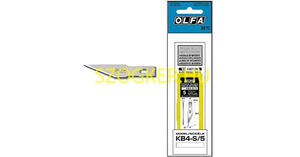 Outlet OLFA KB4-S/5 DEKORPENGE 20mm 05DB/CS.