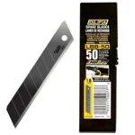 OLFA LBB-50 DEKORPENGE TÖRHETŐ 18mm 50DB/CS. FEKETE-BLACK Vedd meg most