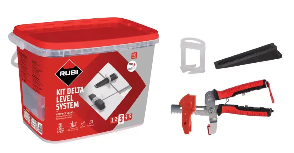 Rubi Delta ékes lapszintező készlet 2 mm (3-12 mm) (03915) Legjobb ár