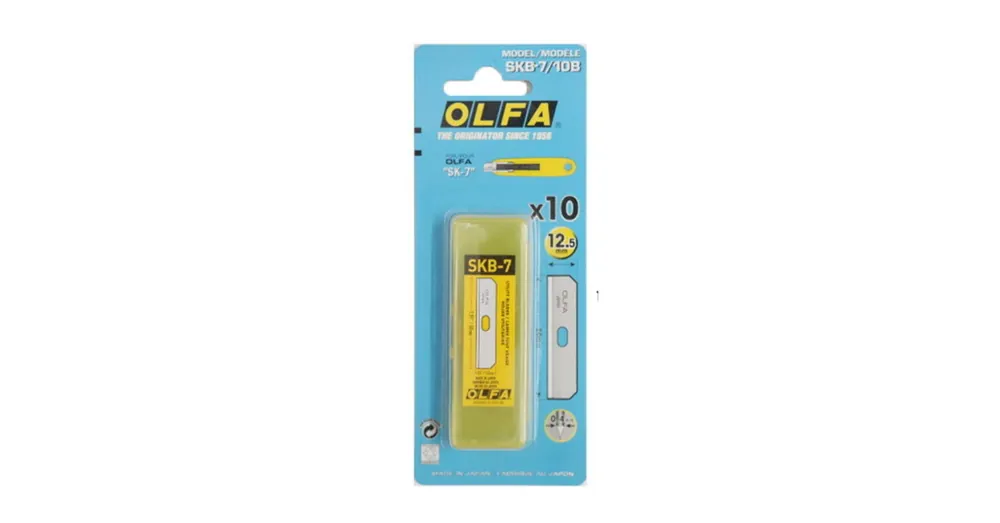 Újdonság OLFA SKB-7/10B DEKORPENGE TRAPÉZ 12,5mm 10DB/CS.
