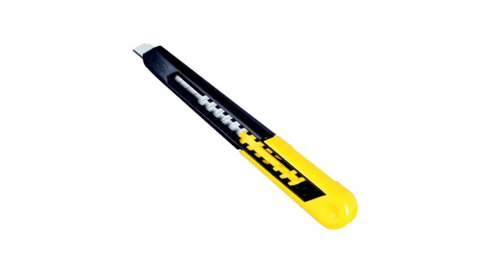 STANLEY 010150 DEKORKÉS MŰANYAG TÖRHETŐ 9mm POZICIONÁLT RÖGZÍTÉS Legkelendőbb