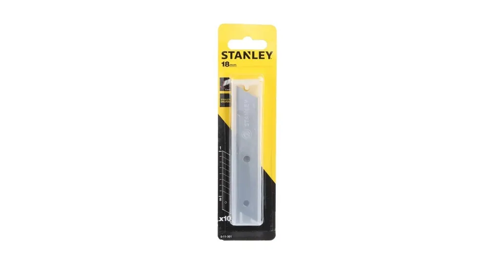 Expressz szállítás STANLEY 011301 DEKORPENGE TÖRHETŐ 18mm/0,55mm 10DB/CS.