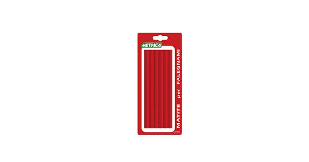 Ajánlat ÁCSCERUZA STANDARD 180mm PIROS 6DB-OS IMPORT