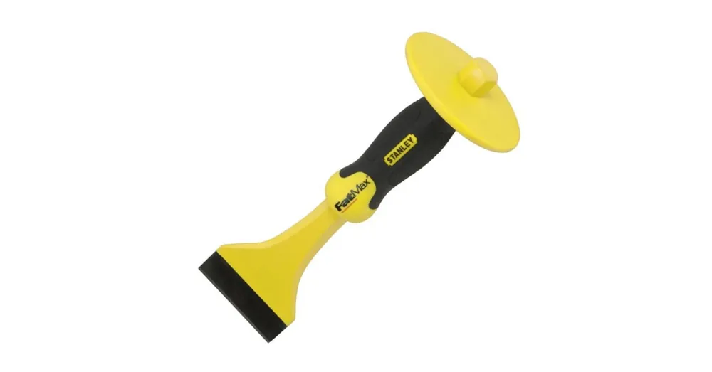 Népszerű STANLEY 418333 BETONVÉSŐ LAPOS 250mm KÉZVÉDŐS FATMAX SÁRGA-FEKETE SZÍNŰ