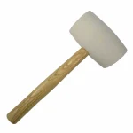 GUMIKALAPÁCS 0,975kg 80mm NYELEZETT BÜKKFA NYÉLLEL FEHÉR BAUTOOL 4440800 Csak ma