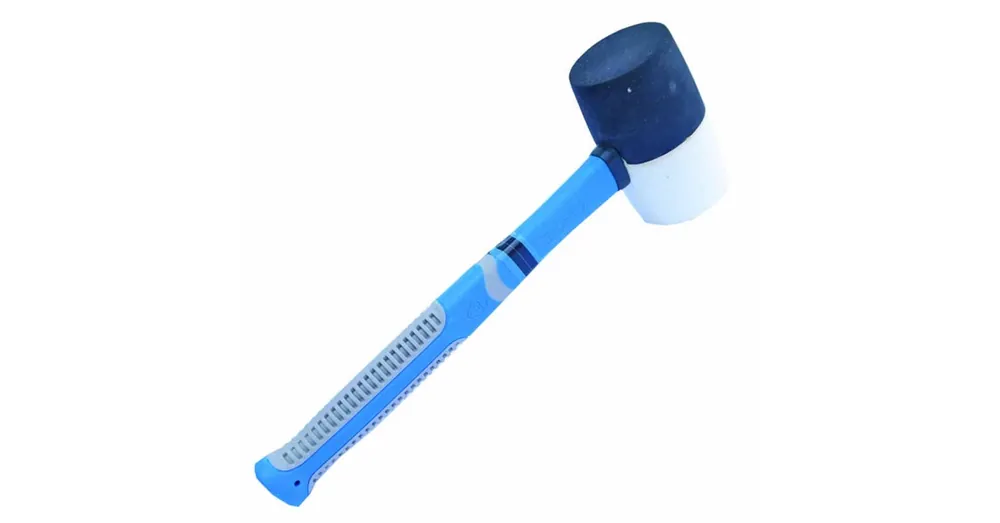Gyors szállítás GUMIKALAPÁCS 0,90kg 60mm NYELEZETT MŰNYAG NYÉLLEL PROFI BAUTOOL 2680232324