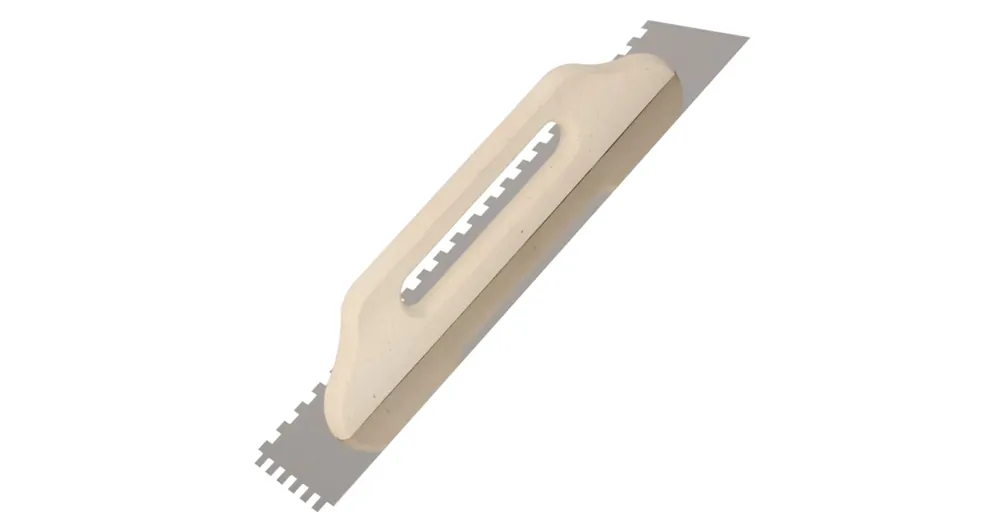 GLETTVAS-SVÁJCI FOGAZOTT R.M. KUBALA 480*130mm/10*10 NATÚR BAUTOOL 2622 Árcsökkenés