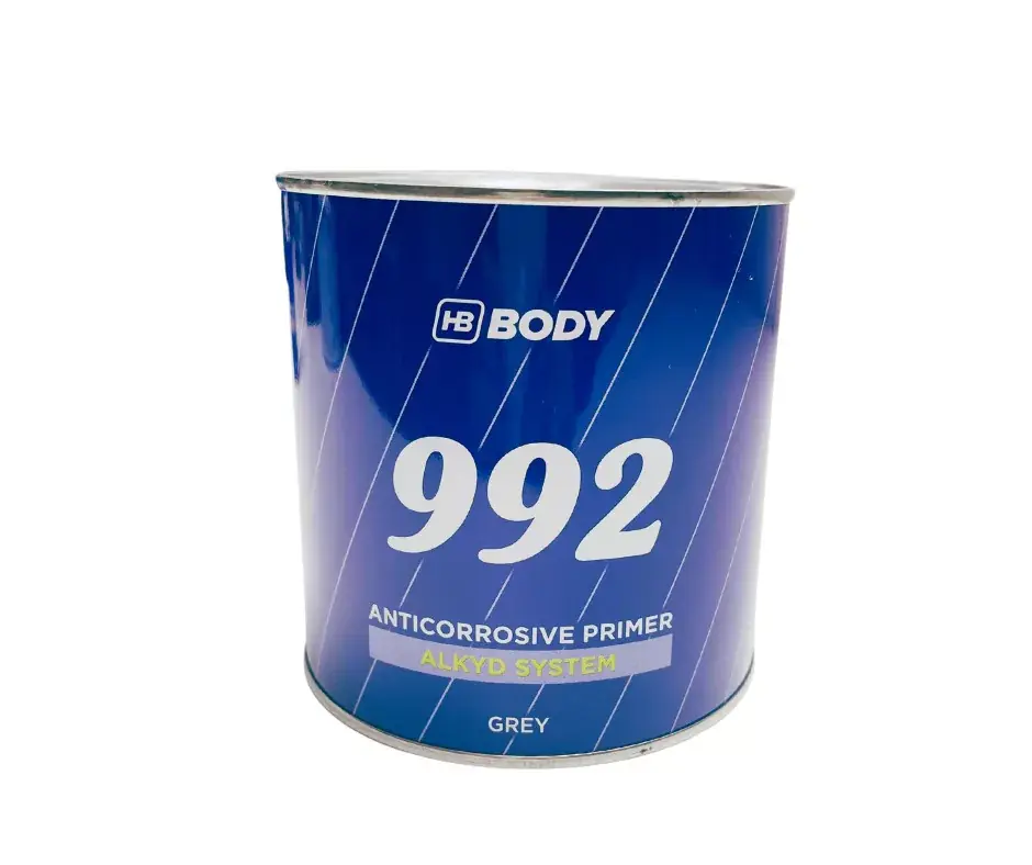 Alacsony ár Body 992 korróziógátló alapozó 1kg Szürke