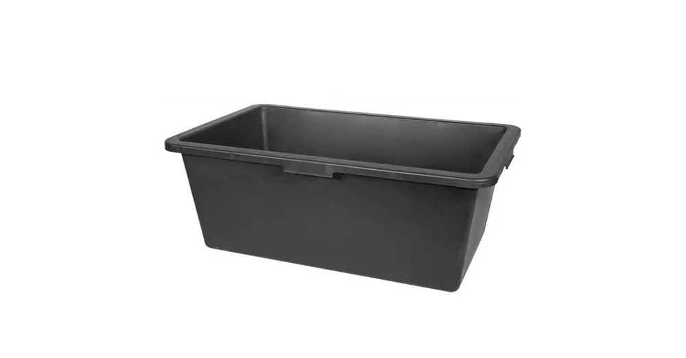Expressz kézbesítés HABARCSLÁDA 60L (52L) MŰANYAG FEKETE SZÖGLETES ALAKÚ IMPORT 10095