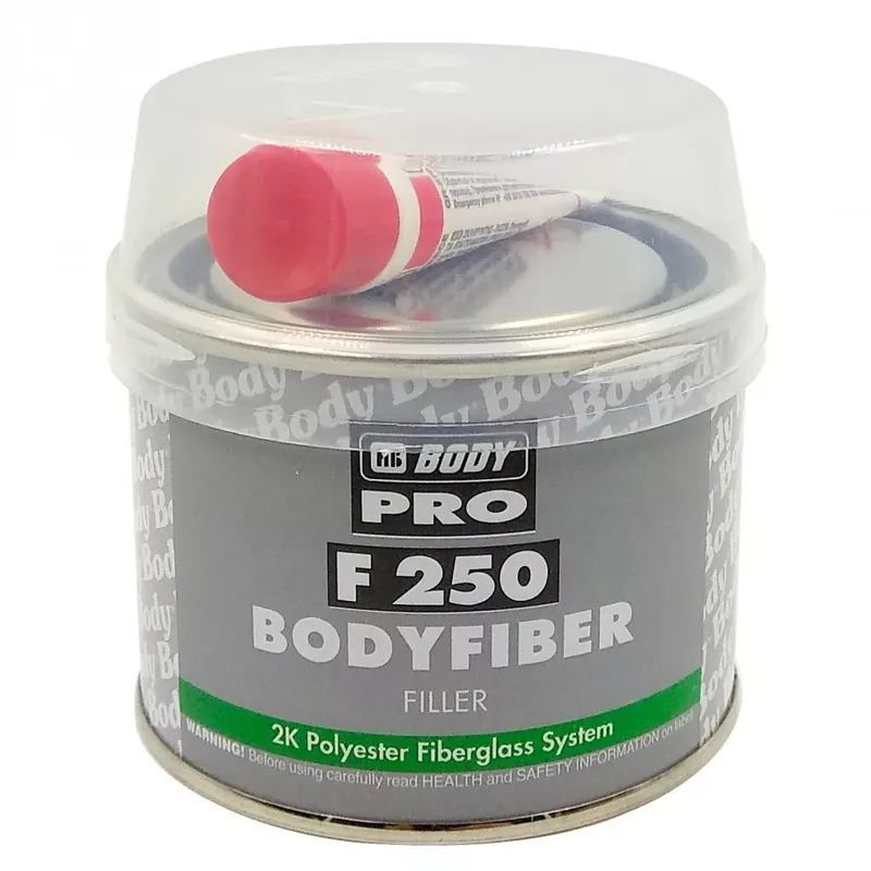 Expressz kézbesítés Body F250 2K üvegszálas kitt edzővel 250g