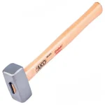 Újdonság KŐTÖRŐ KALAPÁCS-RÁVERŐ 2KG FA NYÉLLEL LAPOS-LAPOS JUCO M3087