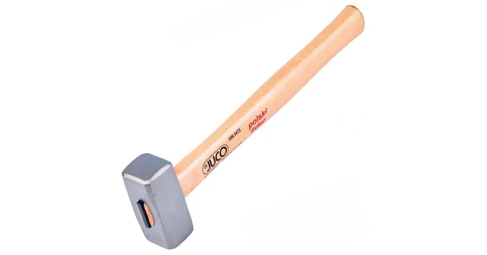 Újdonság KŐTÖRŐ KALAPÁCS-RÁVERŐ 2KG FA NYÉLLEL LAPOS-LAPOS JUCO M3087