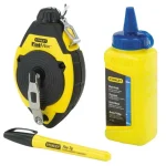 STANLEY 047681 KICSAPÓZSINÓR KÉSZLET MŰAG.30M +PORFESTÉK KÉK 115GR+FILCTOLL Kedvezményes ár
