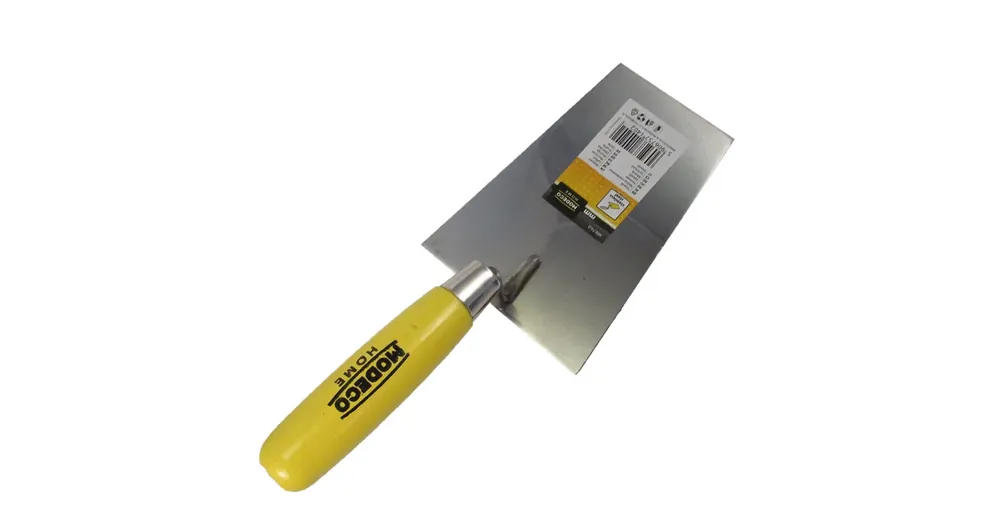 Csak ma MODECO 74023 KŐMŰVES KANÁL 16cm INOX SZÉLES KIVITEL FA MARKOLATTAL
