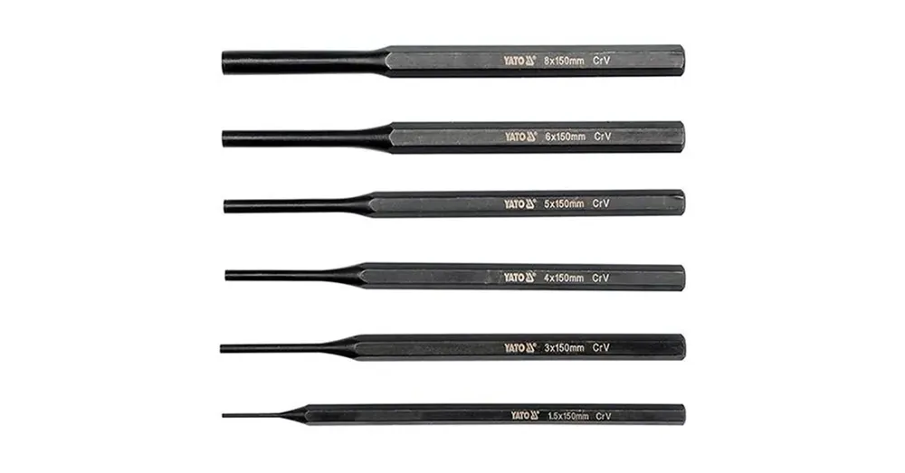 Népszerű YATO 47121 CSAPSZEG KIÜTŐ KÉSZLET 150mm 6 RÉSZES